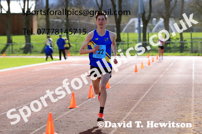 Senior Mens 12 Stage Road Relay, 2026 Northern Mens 12 and Womens 6 Stage Road Relays and Young Athletes 5k, Sheepmount Stadium, Carlisle. Photo: David T. Hewitson/Sports for All Pics